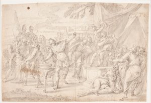 Mucius Scaevola von Hendrik Krock