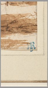 Zeichnung, Stadt an einem Kanal, 1750–70 von Hendrik Spilman