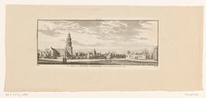 Ansicht von IJsselstein, 1774 von Hendrik Spilman