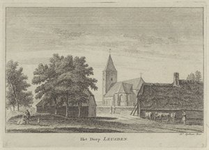 Ansicht von Leusden von Hendrik Spilman