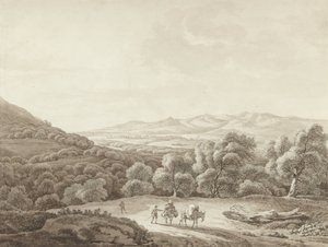 Ansicht von Tivoli bei der Villa von Cassius