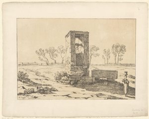 Frau am Brunnen von Hendrik Voogd
