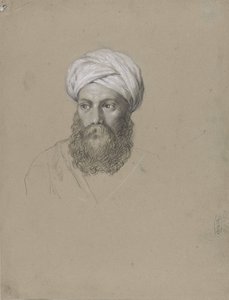 Kopf eines Arabers mit Turban