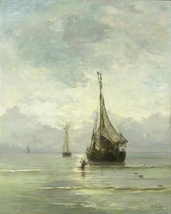 Ruhige See von Hendrik Willem Mesdag