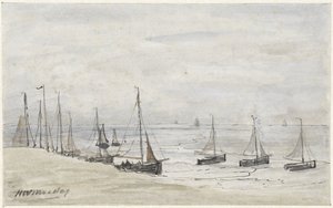 Fischerboote am Strand