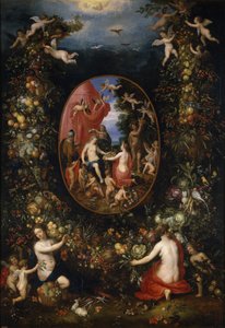 Kybele und die Jahreszeiten, vor 1618