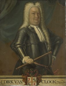 Porträt von Dirk van Cloon, Generalgouverneur der Niederländischen Ostindien-Kompanie