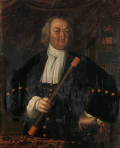 Porträt von Hendrik Swaardecroon, Generalgouverneur von Niederländisch-Indien