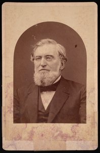Porträt von Joseph Cummings 1817-1890, vor 1890 von Hennigar and Gittings
