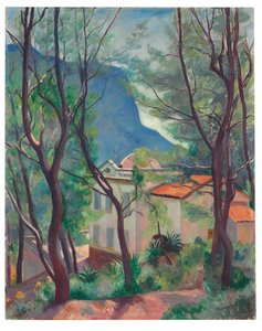 La Maison dans les Arbres, Villecroze von Henri Charles Manguin