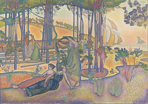 Die Abendluft von Henri-Edmond Cross