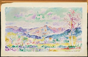 Die Monts des Maures von Henri-Edmond Cross
