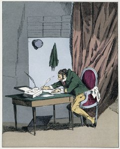 Supernumerär - in „Administrative mores“ von Henri Monnier von Henri Bonaventure Monnier