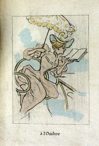 Eine Frau liest
