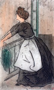 Zimmermädchen, um 1871-1919