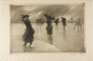 Der Regenschauer von Henri Boutet