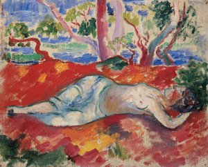 Eine schlafende Frau La Femme Endormie, 1906
