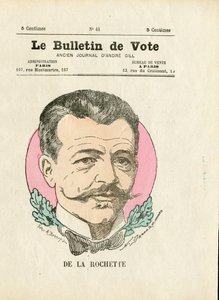 Ballot 2. Serie, Satirisch in Farben: De la Rochette - Illustration von Henri Demare