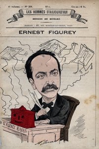 Karikatur von Ernest Figurey (1836-1903) aus 