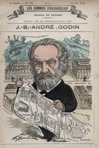 Familistere de Guise - Das Familisterium von Guise und sein Gründer Jean-Baptiste André Godin (1817-88), aus 