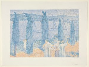 Der Spaziergang von Henri Edmond Cross