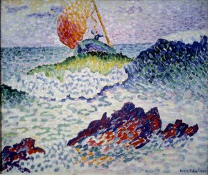 Das Schiffswrack von Henri Edmond Cross