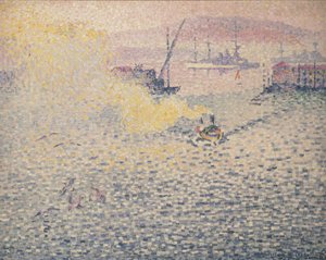 Toulon, Wintermorgen, 1906-1907 von Henri Edmond Cross