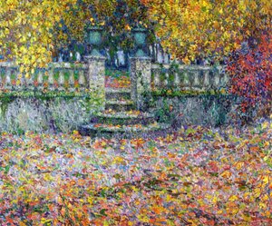 Die Terrasse im Herbst, Gerberoy