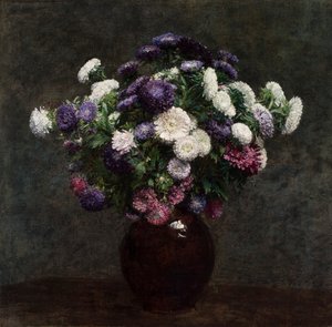 Astern in einer Vase von Henri Fantin-Latour