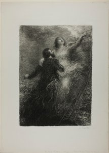 Finale des Fliegenden Holländers, zweite Platte von Henri Fantin-Latour