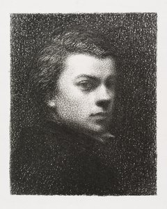 Porträt von Monsieur Fantin-Latour im Alter von siebzehn Jahren