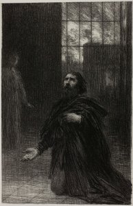 Rienzi, Akt V: Rienzis Gebet von Henri Fantin-Latour