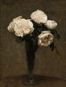Rosen in einer Vase von Henri Fantin-Latour