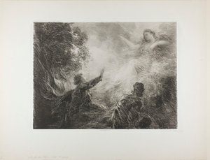 Die Fee der Alpen, erste Platte von Henri Fantin-Latour