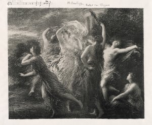 Tanz der Trojaner von Ignace Henri Jean Fantin Latour