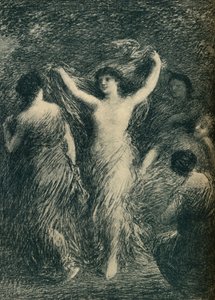 Tänzerinnen von Ignace Henri Jean Fantin Latour