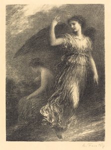 Debüt aus "Paradies und die Peri" (3. Platte) von Ignace Henri Jean Fantin Latour