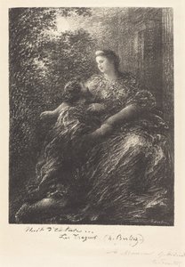 Duett aus "Die Trojaner" (6. Platte) von Ignace Henri Jean Fantin Latour
