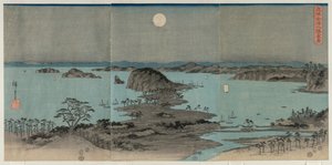 Acht Ansichten von Kanazawa bei Nacht