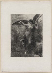 An Eugene Delacroix von Ignace Henri Jean Fantin Latour