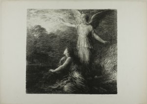 Paradies und die Peri (Eröffnung), erste Platte von Ignace Henri Jean Fantin Latour