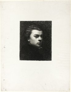 Porträt des Künstlers im Alter von siebzehn Jahren von Ignace Henri Jean Fantin Latour
