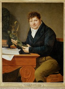 Antoine-Andre Ravrio, kaiserlicher Bronzeschmied, Cousin des Künstlers von Henri Francois Riesener