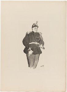 Polin, aus Le Café-Concert von Henri Gabriel Ibels