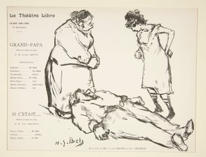 Programm des Théâtre Libre: Großvater
