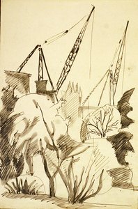 Rekonstruktion, London von Henri Gaudier Brzeska