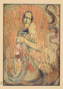 Verspielte Meerjungfrau, 1897 von Henri Heran