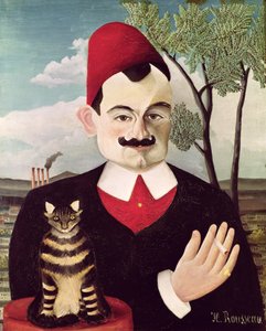 Porträt von Pierre Loti (1850-1923) ca. 1891 von Henri J.F. Rousseau