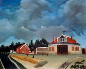 Die Stuhlfabrik von Henri J.F. Rousseau