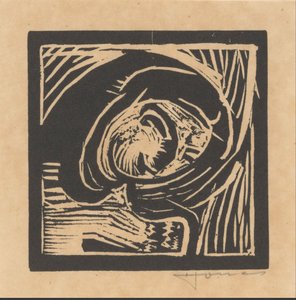 Kopf einer Figur von Henri Jonas (signed by artist)